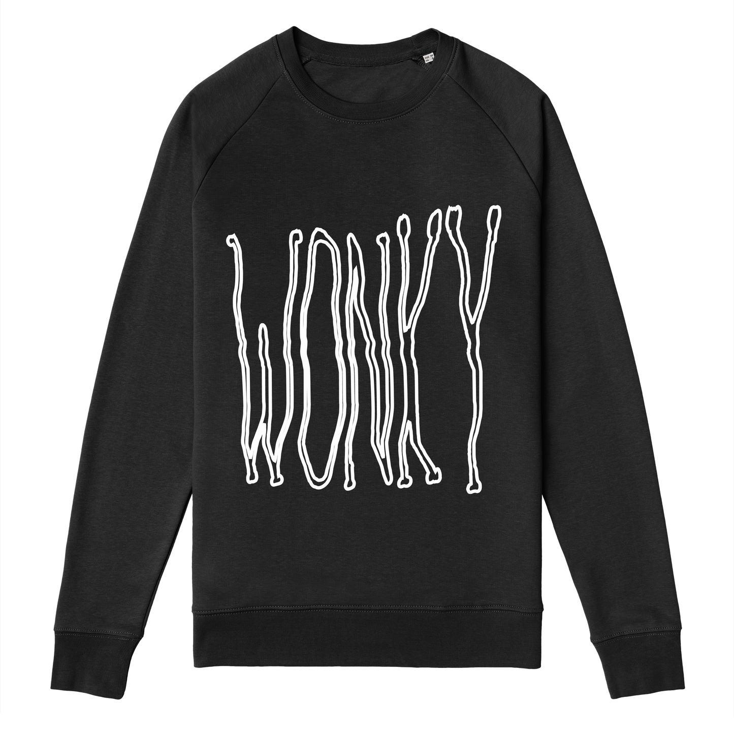 premium sweatshirt with WONKY design
